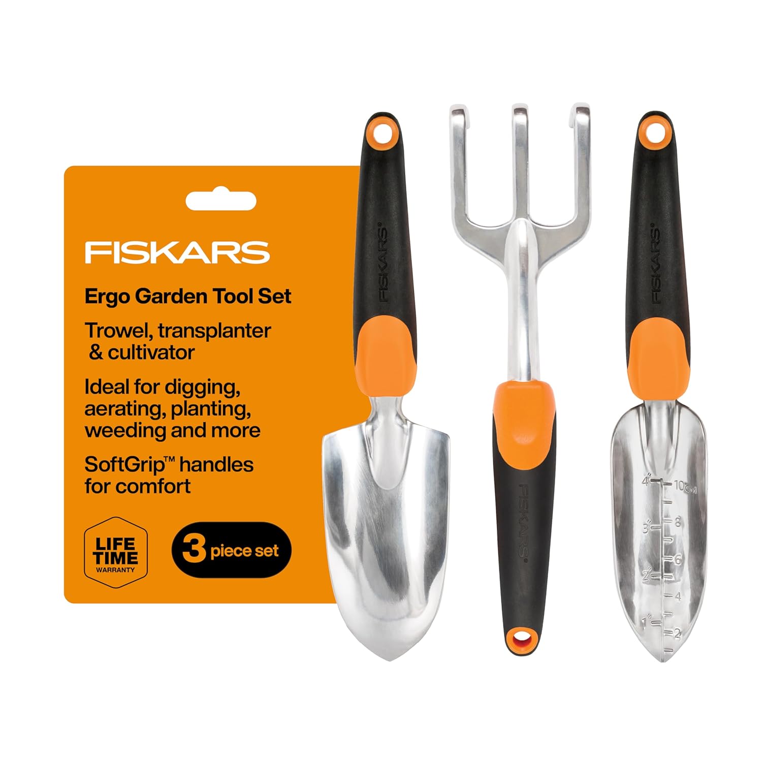Fiskars 3-in-1 Garden Tool Set