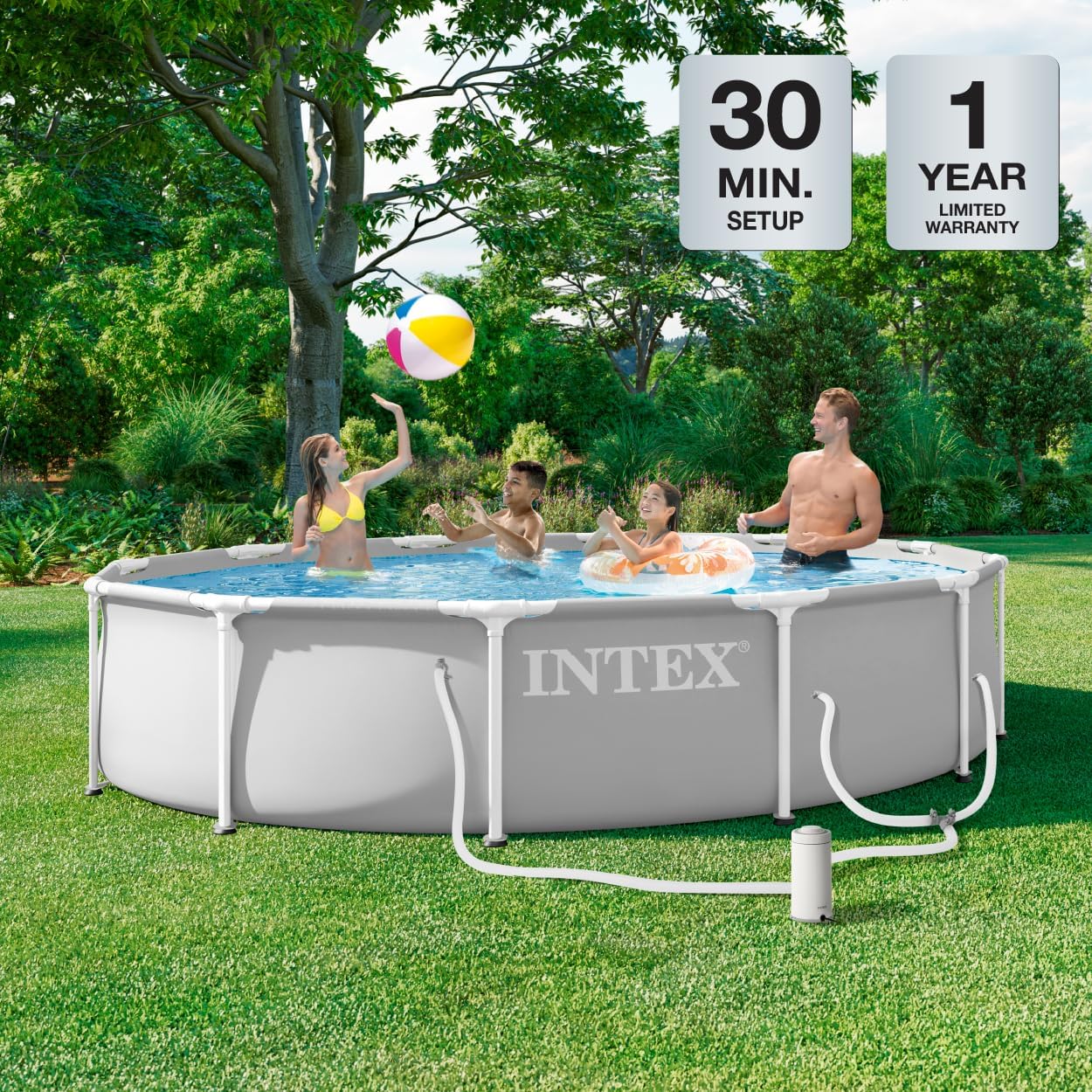 INTEX Prism Frame Pool Set