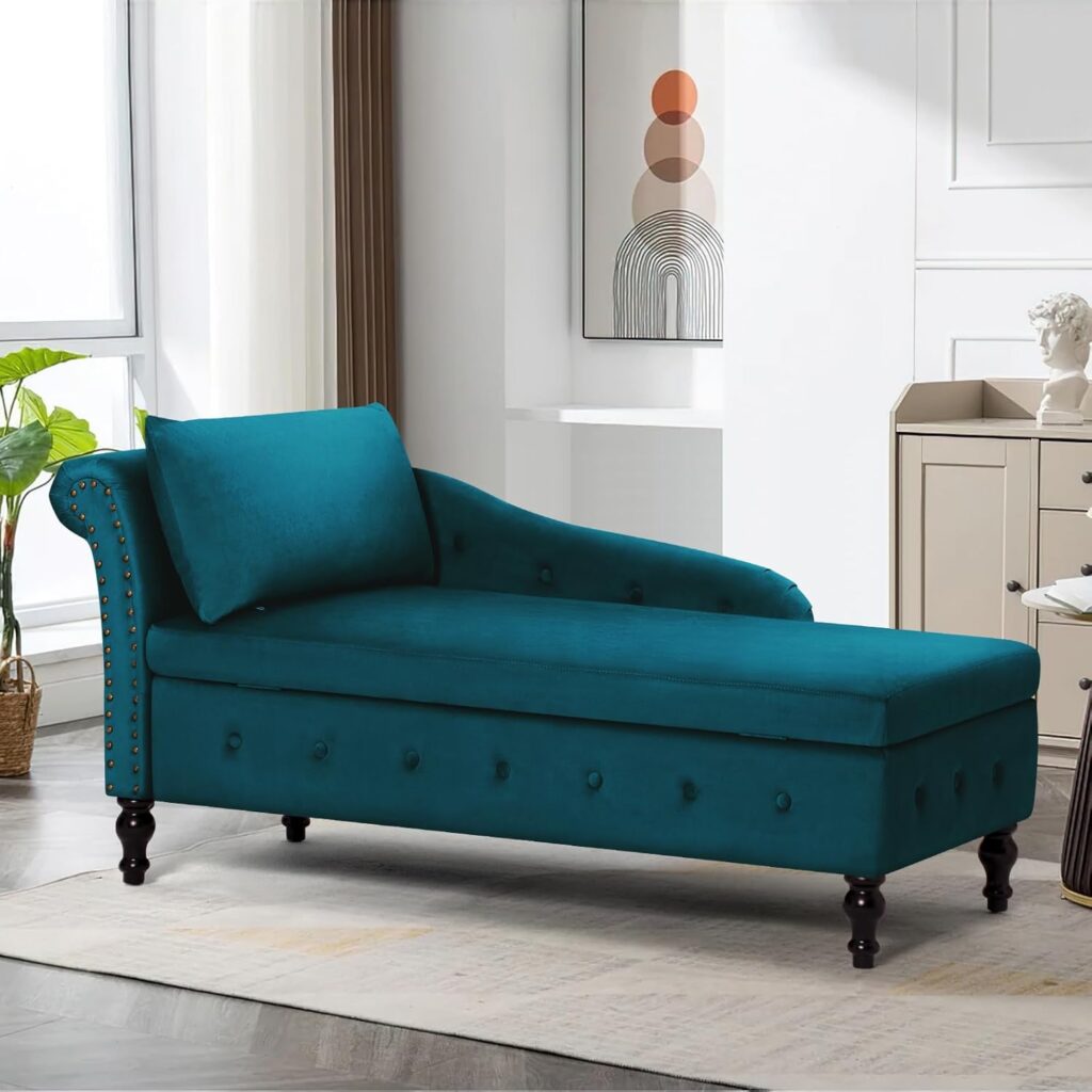 ACMEASE Upholstered Chaise Lounge