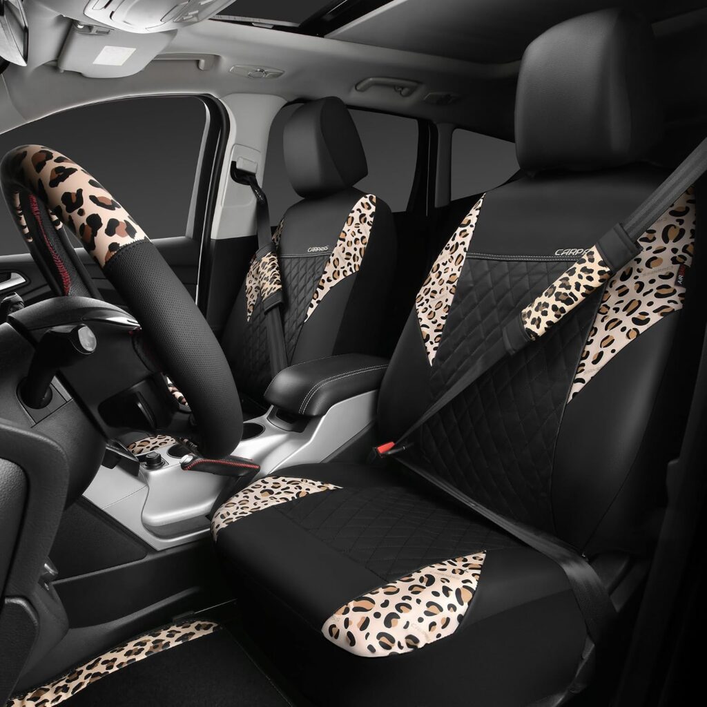 CAR PASS Leopard Interior Set
